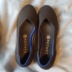 Rothy's black round toe